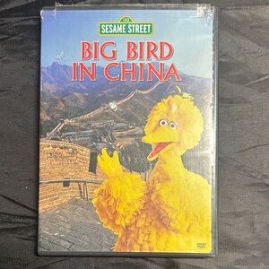 Sesame Street Big Bird Yellow DVD Cover